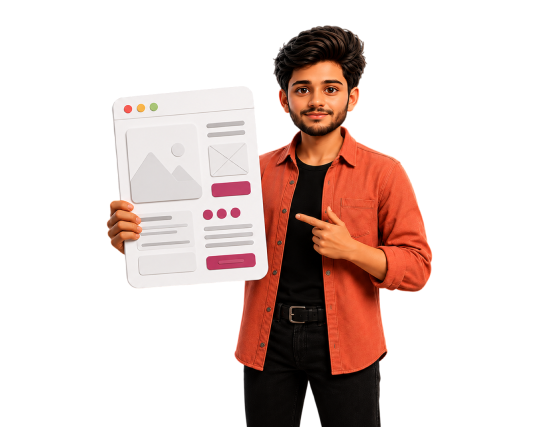 Illustration for UX/UI Design
